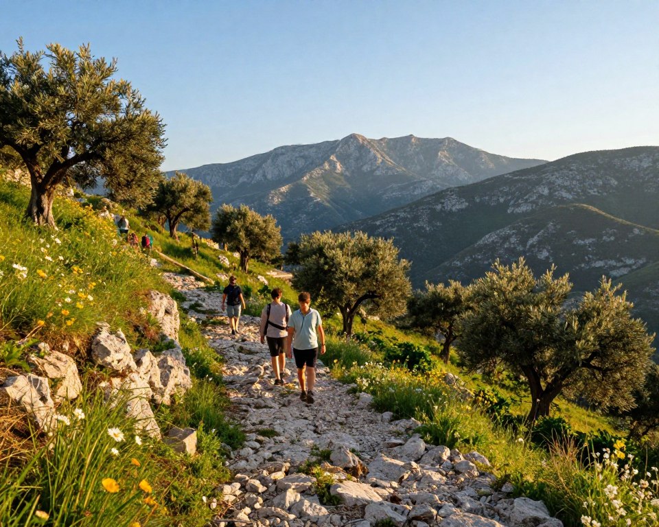 Korfu Trail Wanderroute