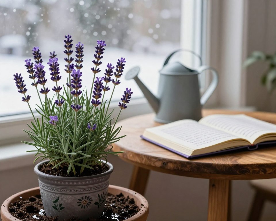 Lavendel Winterpflege Gießtipps