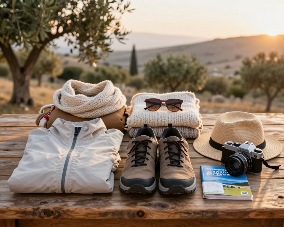 Packliste für Griechenland im November