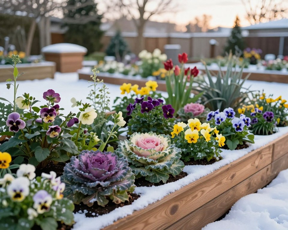 Winterharte Hochbeet Bepflanzung