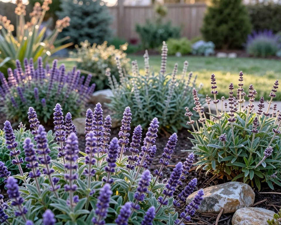 Winterharter Salbei im Garten