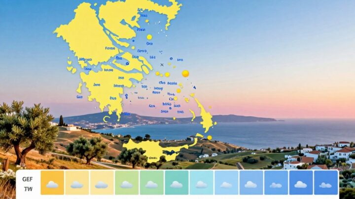 Griechenland Klimatabelle: Beste Reisezeit & Wetter
