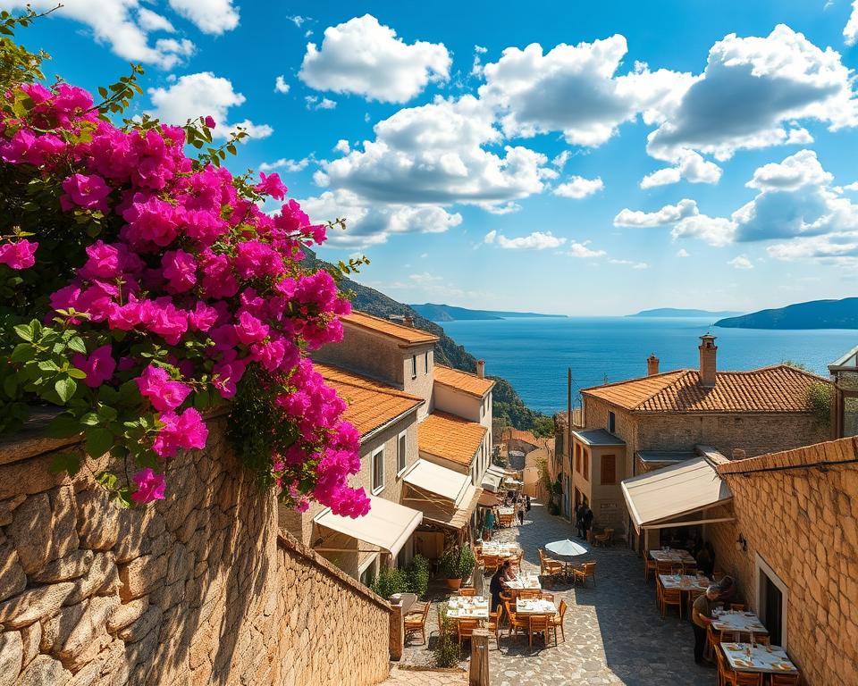 malerische Städte Dörfer Peloponnes malerische Städte Dörfer Peloponnes