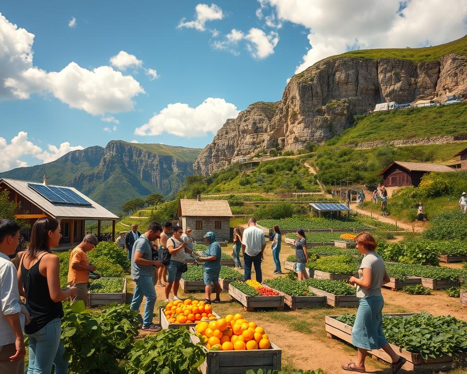 nachhaltiger Tourismus Öko-Farm nachhaltiger Tourismus Öko-Farm