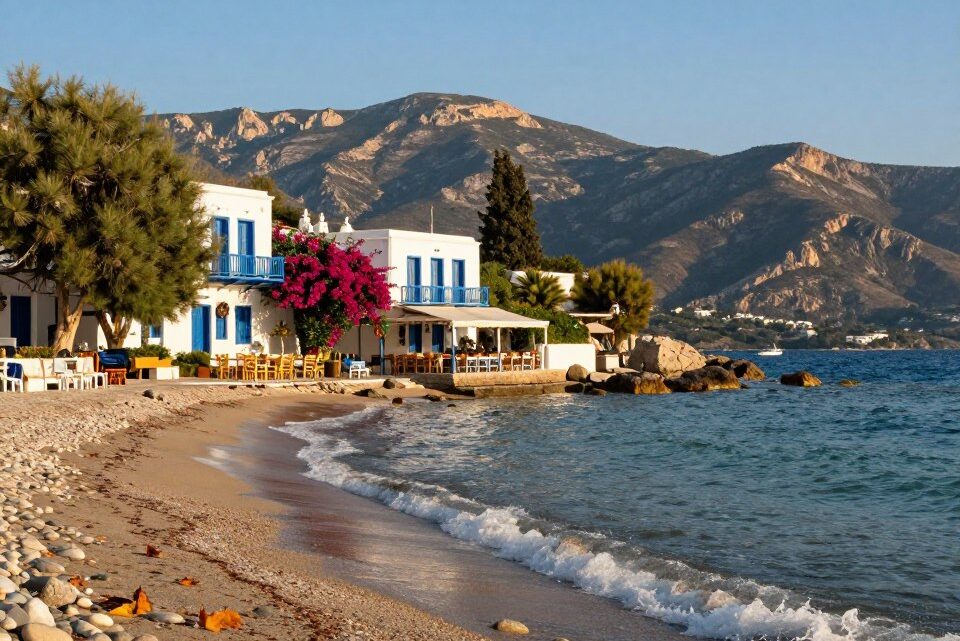 Wärmste griechische Insel im November entdecken