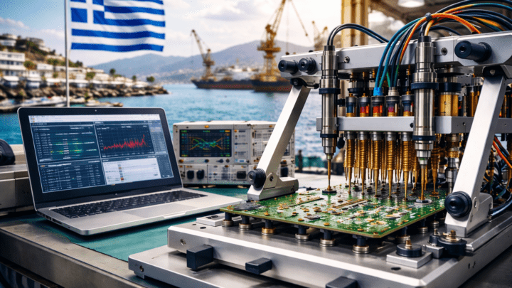 Prüfadapter in Griechenland: Qualitätssicherung zwischen maritimer Technik, Energieprojekten und moderner Elektronik